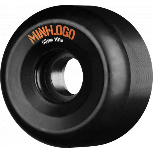 Minilogo Mini Logo A Cut Wheel Black 53Mm 101A 4Pk - Wheels
