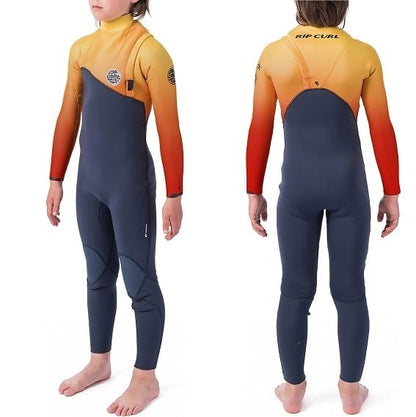 Rip Curl Junior Flashbomb 5/3 Z/Free Stm Wsm9Xu Orange - Fullsuit / Zip-free