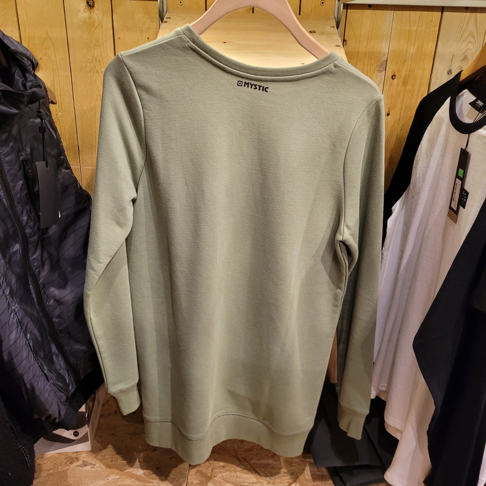 Mystic Entioe Sweat Seasalt Green - Sweats