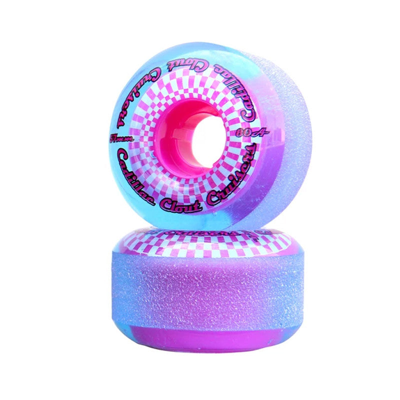 Cadillac Clout Cruiser 57mm 80A Wheels Pink (4X) - Wheels