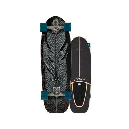Carver 31.25" KNOX QUILL SURFSKATE - COMPLETE - Surfskates