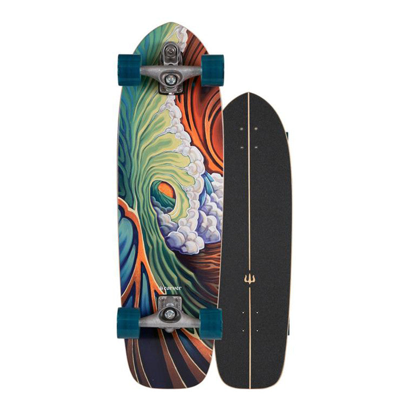Carver 33.75" GREENROOM SURFSKATE COMPLETE - Surfskates