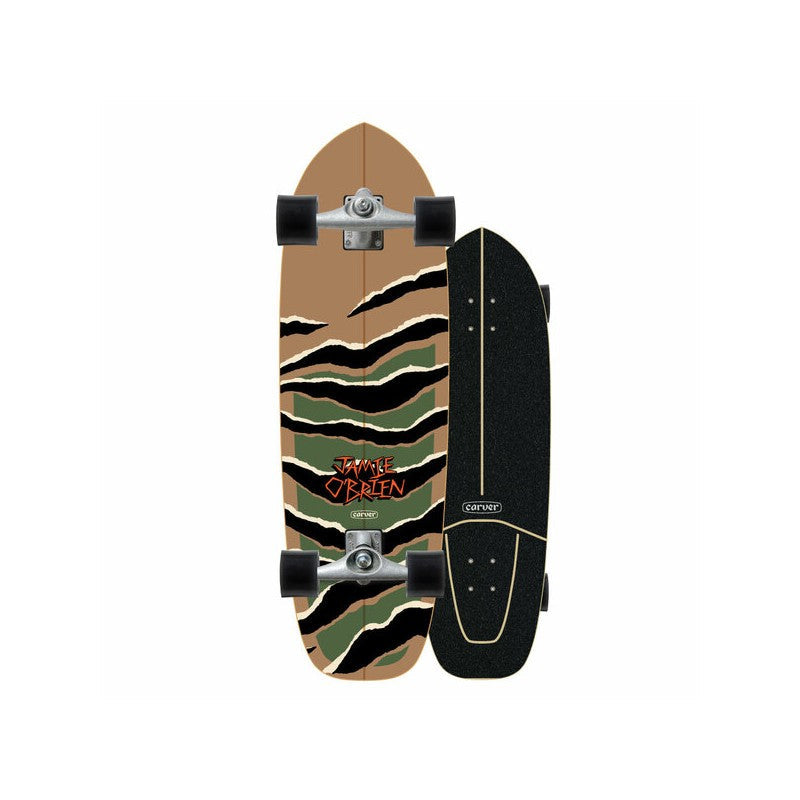 Carver Job Camo Tiger 33.5" Surfskate Complete - Surfskates
