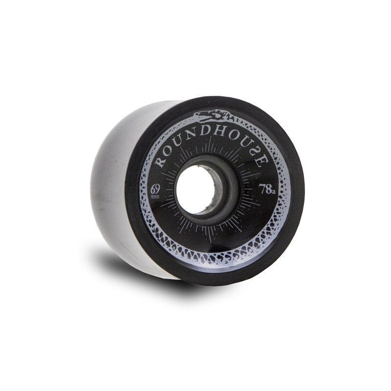 Carver Roundhouse Concave 69mm Wheels SURFSKATE BLACK 78A (x4) - Wheels