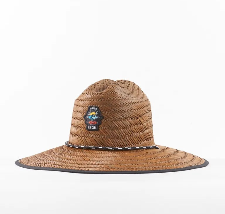 Rip Curl Icons Straw Hat Chaai9 - Brown - Straw Hats
