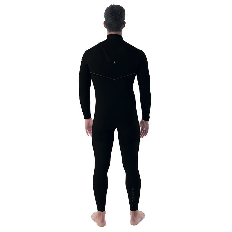 Rip Curl Ebomb Ltd 4/3 Z/Free St Wetsuit Wsmybe - Black (E7) - Fullsuit / Zip-free