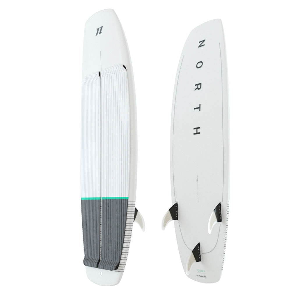 North Comp Surfboard White (no fins) | 20 - Waveboards
