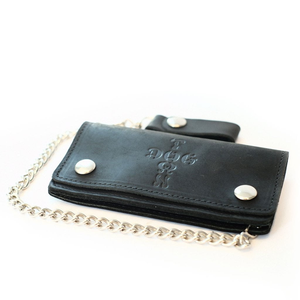 Dogtown Wallet with chain - Black - Wallets