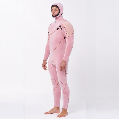 Rip Curl Flashbomb Heat Seeker 5/4 Zip Free Hooded Wetsuit - Wetsuit Wst5Wf (E6) - Hooded Fullsuits