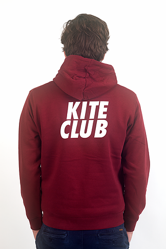 KTSRF Burgundy Hoodie - Kite Club (Unisex) - Hoodies
