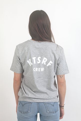 KTSRF Heather Grey T-shirt - Crew (Unisex) - Tees