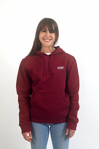 KTSRF Burgundy Hoodie - Kite Club (Unisex) - Hoodies