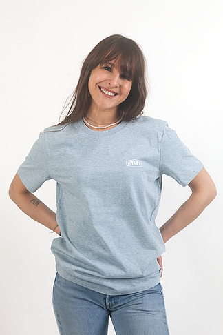 KTSRF Ice-Blue T-shirt - logo (Unisex) - Tees