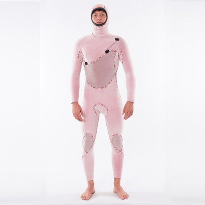 Rip Curl Flashbomb 6/4 Hooded Chest Zip Wetsuit - Wetsuit Wstyof (E6) - Hooded Fullsuits