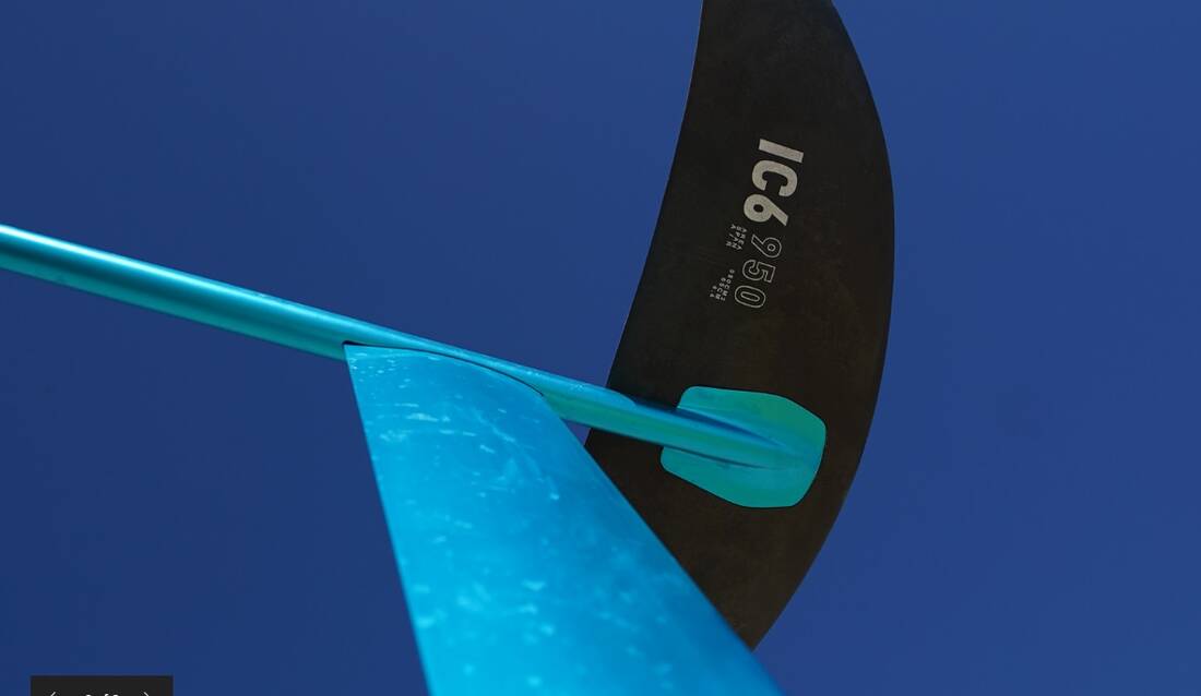 F-One Foil IC6 950 V3 + Alu Mast - complet - Full Sets