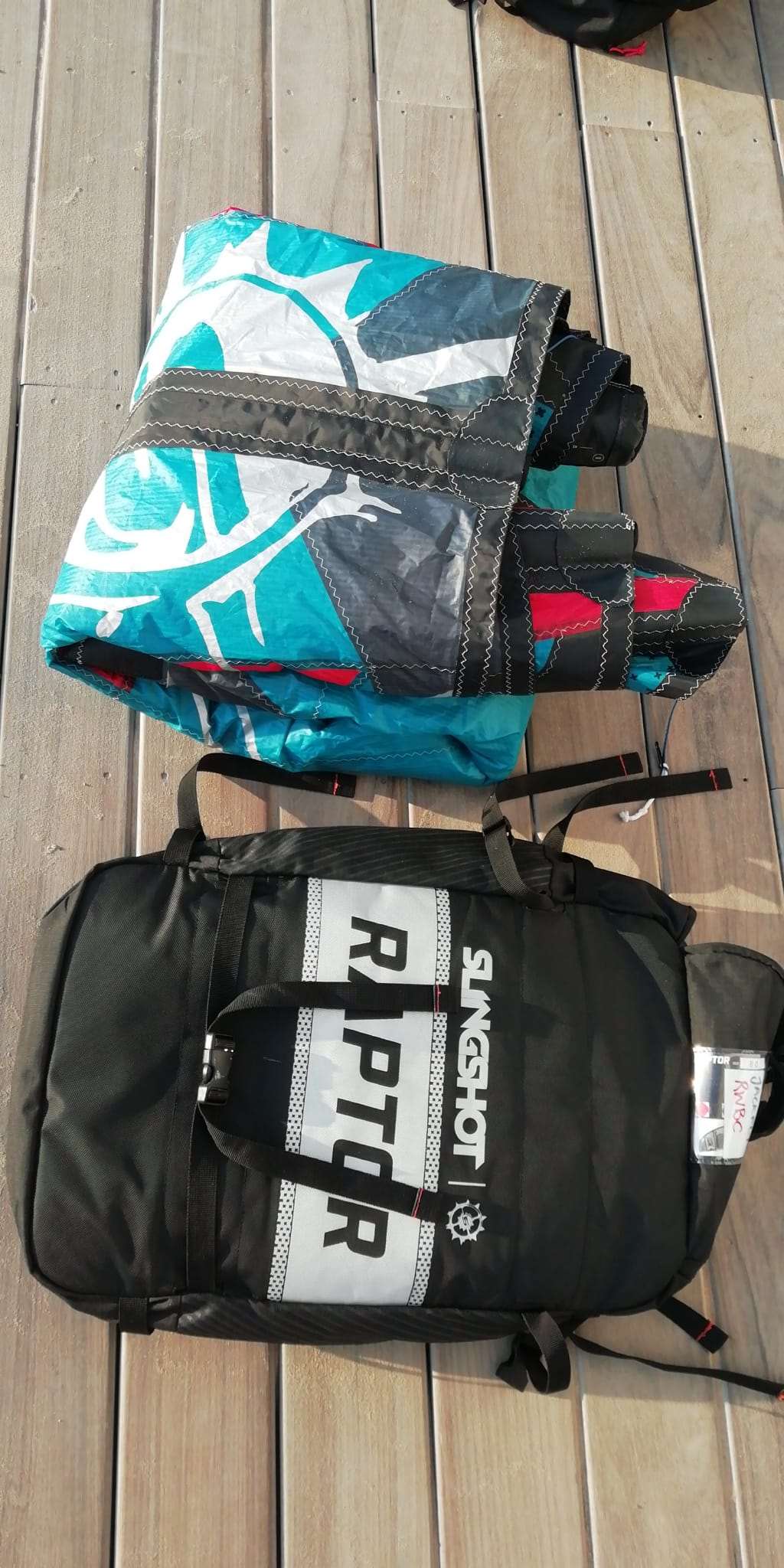 Slingshot 8m RAPTOR V1 Kite Only w/bag USED - Kites (GRADE B)