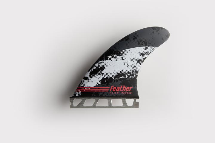 Feather Fins Athlete Series Single Tab Jorgann Couzinet Hc Medium (65-80Kg) - Futures/Thruster