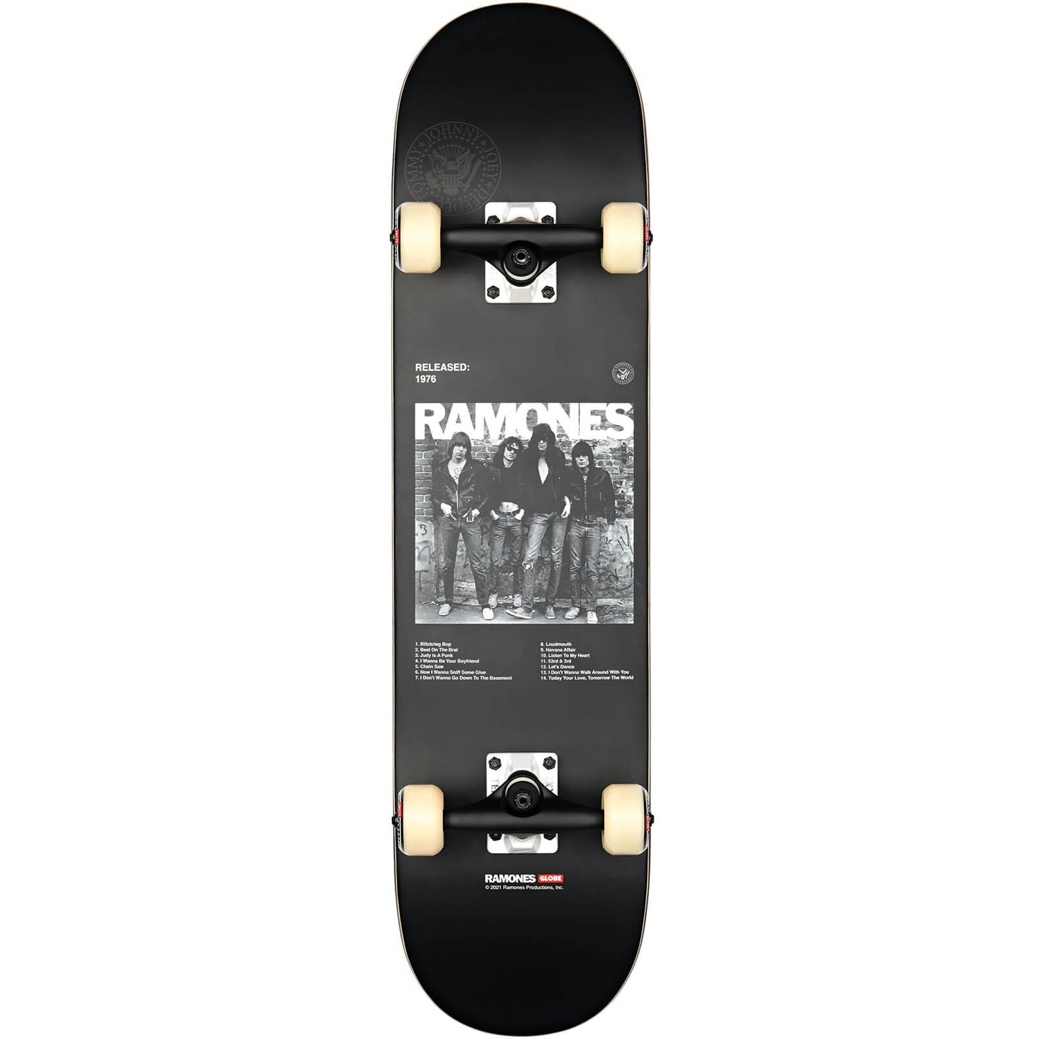 Globe G2 Ramones - 7.75" - Complete Skateboard - Skateboards