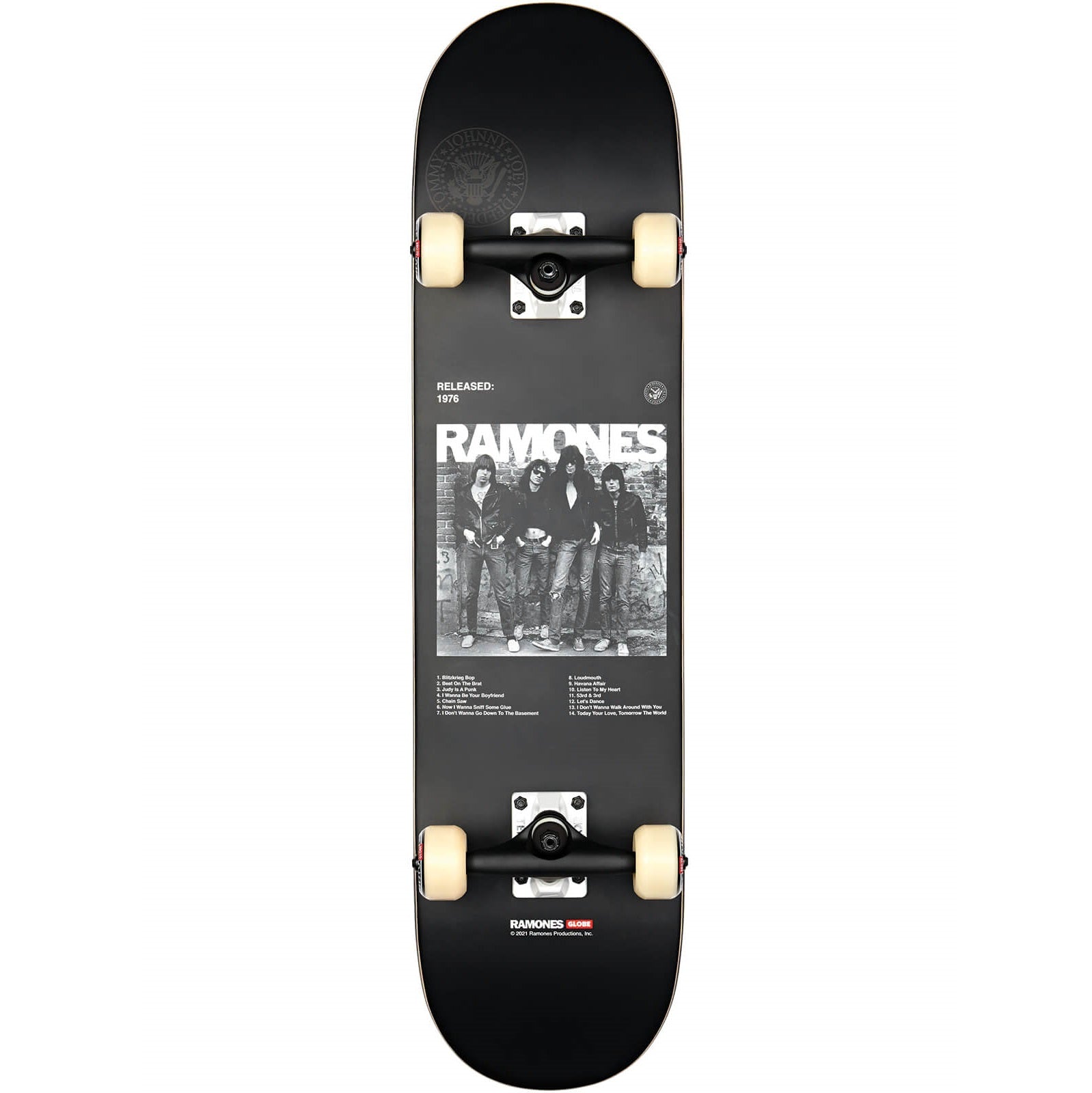Globe G2 Ramones - 7.75" - Complete Skateboard - Skateboards