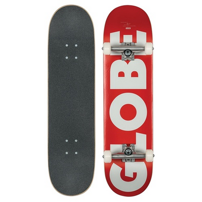 Globe G0 Fubar Complete 8.25" Red/White #10525402-RED/WHT - complete Skateboard - Skateboards