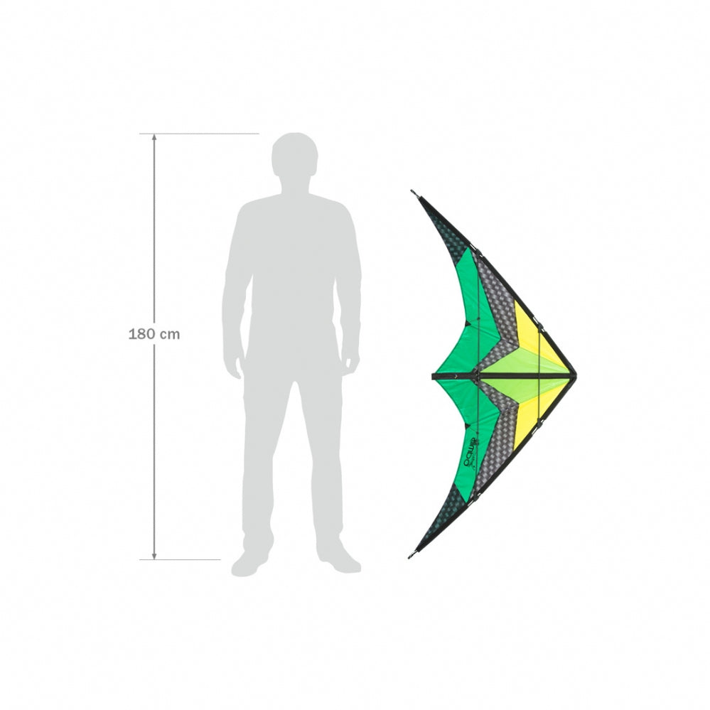 HQ-kites HQ Limbo R2F Emerald - Acrobatic