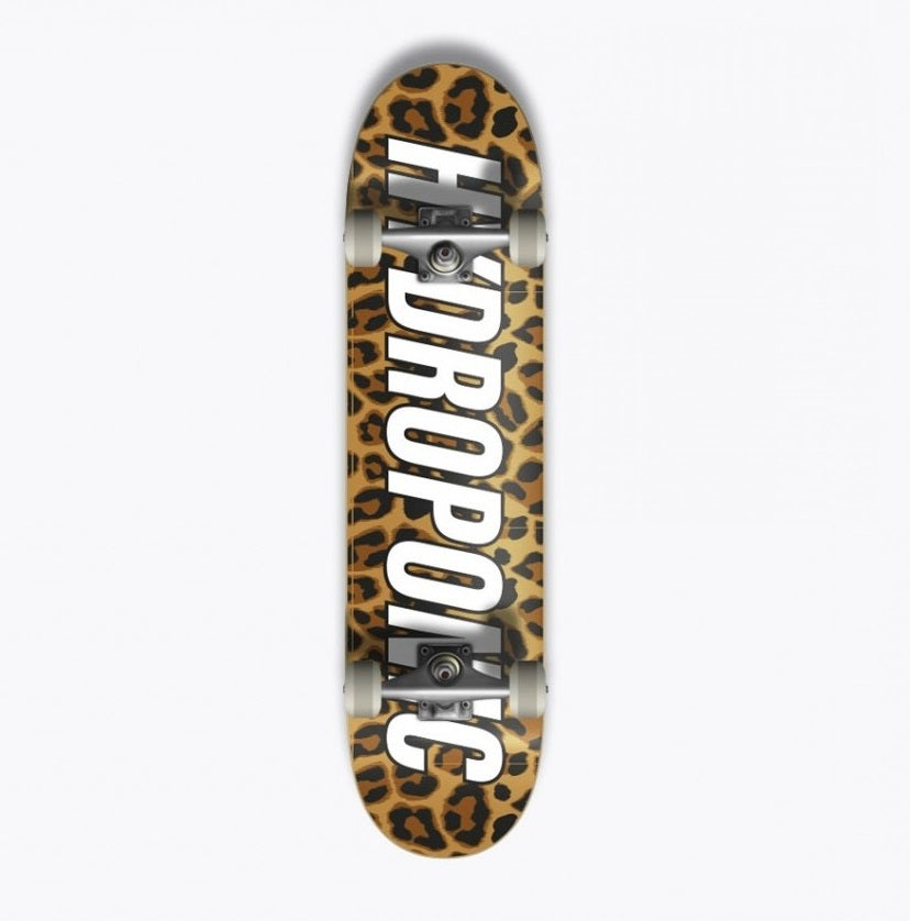 Hydroponic Complete Skateboard Leopard Yellow - Skateboards