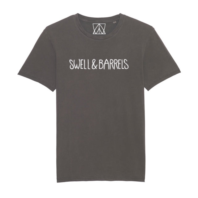 Swell&Barrels Tee print - brod grey - Tees