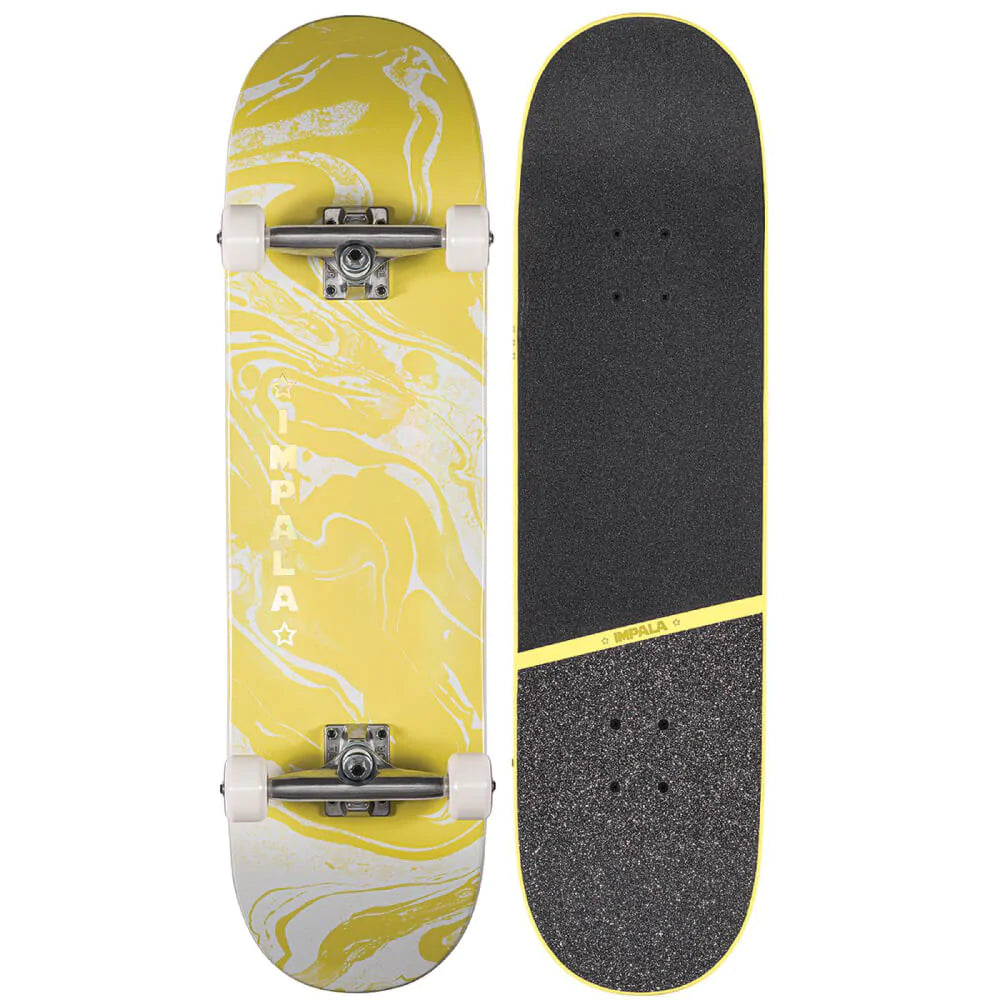 Impala Cosmos Skateboard - Yellow IMPSB001 - YEL complete - Skateboards