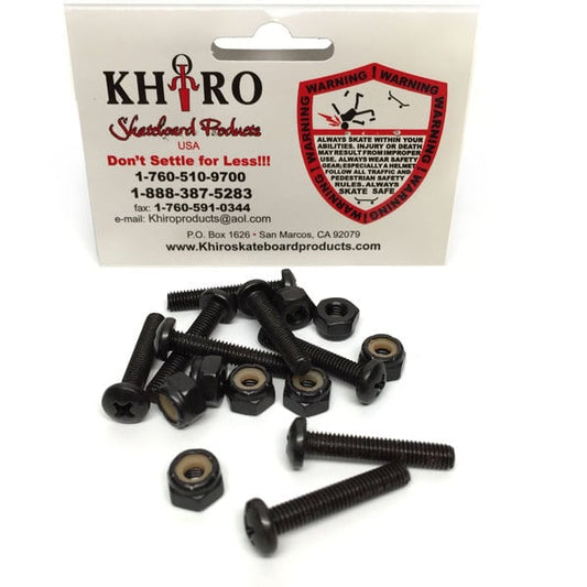 Khiro PANHEAD Nuts and Bolts 1" / 2.54 cm - Screws