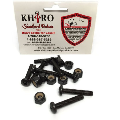 Khiro PANHEAD Nuts and Bolts 1" / 2.54 cm - Screws