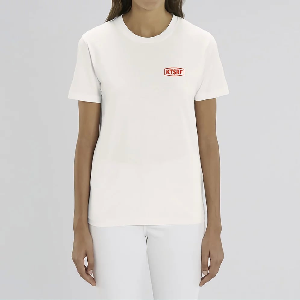 KTSRF teeshirt White/Red - Tees