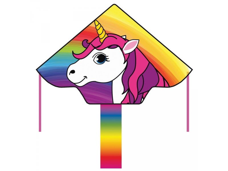 HQ-kites Delta Ecoline unicorne 120cm - Single Line Kites