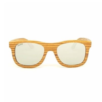 Sisswy floating wood sunglasses - Minos (Yellow lenses) - Sunglasses