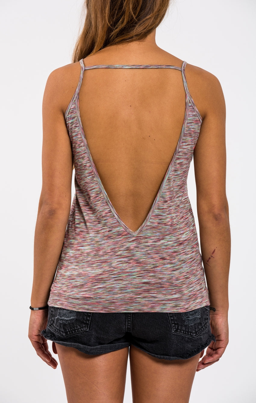 KTSRF Mystic Strappy Top Bribe Dark Grey Multi | 16 - Tees