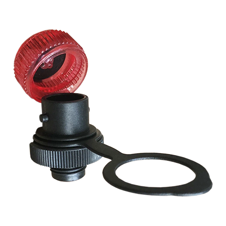Best Kiteboarding Twist Lock 2 Valve cap - red - Valves