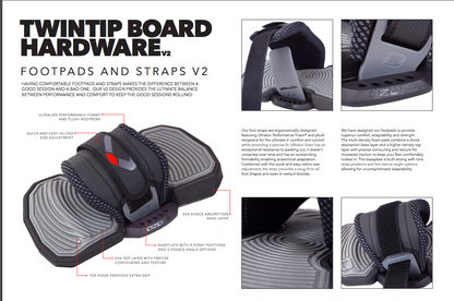 Ozone bindings SET - V2 - Pads & Straps