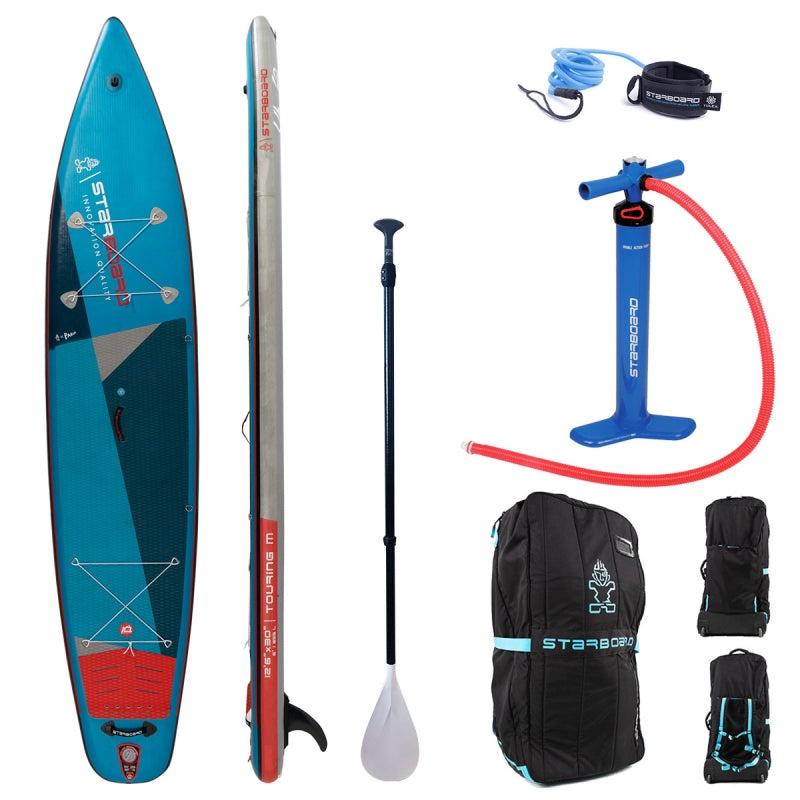 Starboard Inflatable SUP 12'6" X 30" Touring M ZEN Single Chamber w/Paddle | 22 - SUP Packages
