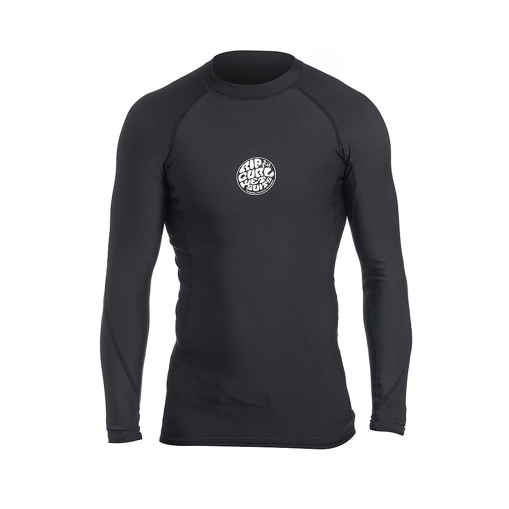 Rip Curl Flashbomb L/S Polypro Black Wla5Am - L/S Vests