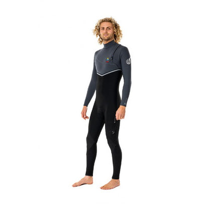 Rip Curl Flashbomb Search 5/3 Z/Free Str Wetsuit Wsm9Df Charcoal (E6) - Fullsuit / Zip-free