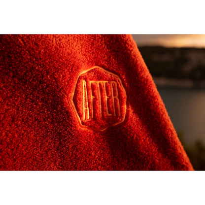 After PONCHO - Sherpa - BURGUNDY - Ponchos