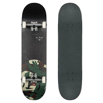 Globe G1 Argo 8.125" - BLACK CAMO - #10525315-BLKCAMO complete Skateboard - Skateboards