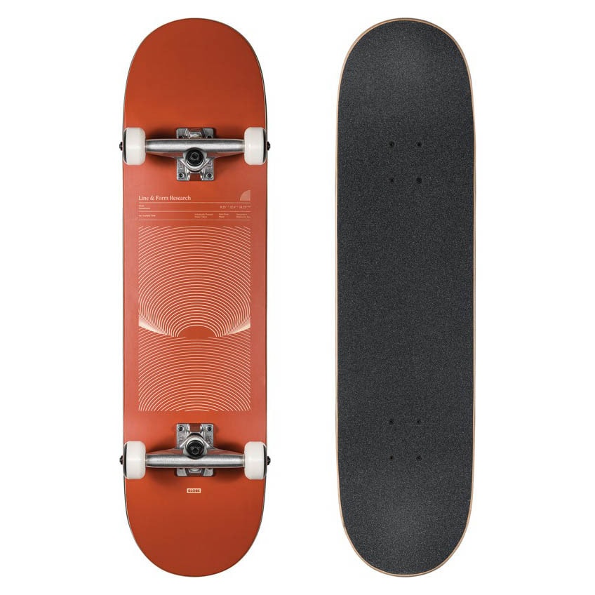 Globe G1 Lineform 8.25 10525410 - Cinnamon - complete Skateboard - Skateboards