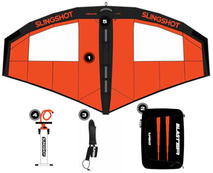 Slingshot 4.4m BLASTER V1 - Kite-Wings