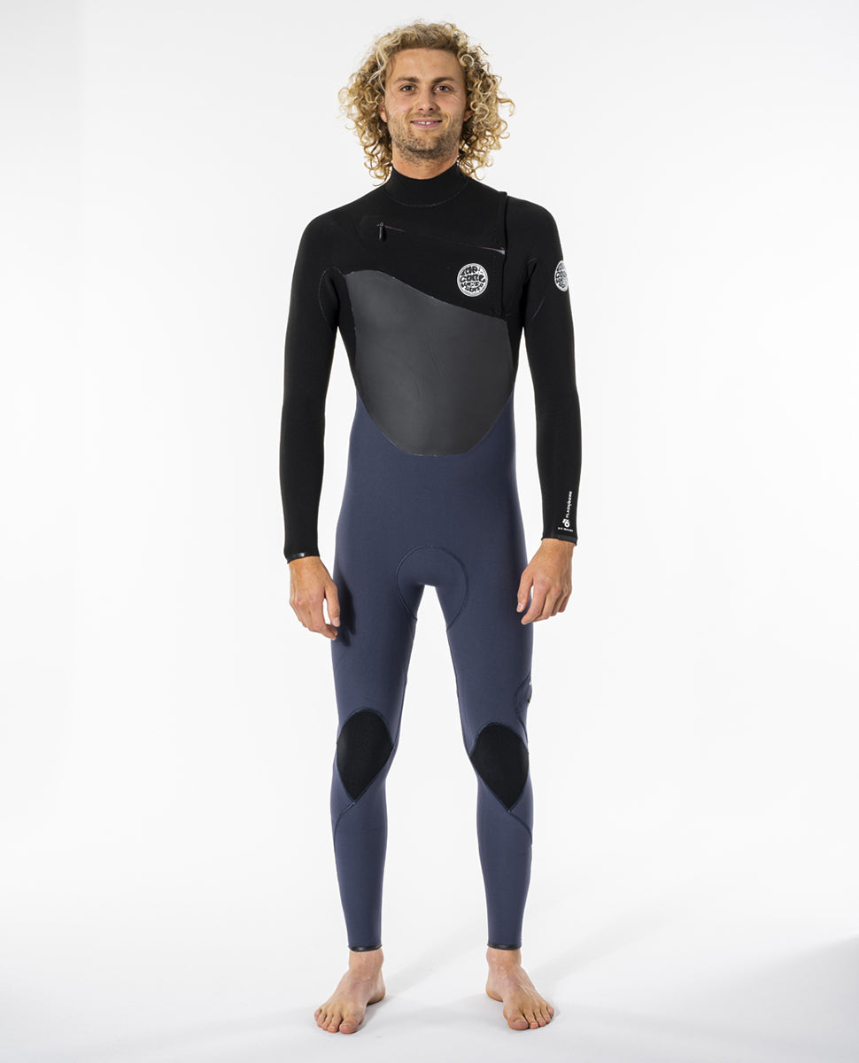 Rip Curl Flashbomb 5/3 C/Zip Stmr Wetsuit Wstydf - Slate (E6) | 22 - Fullsuit / Front-zip
