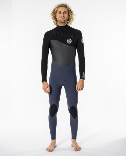 Rip Curl Flashbomb 5/3 C/Zip Stmr Wetsuit Wstydf - Slate (E6) | 22 - Fullsuit / Front-zip