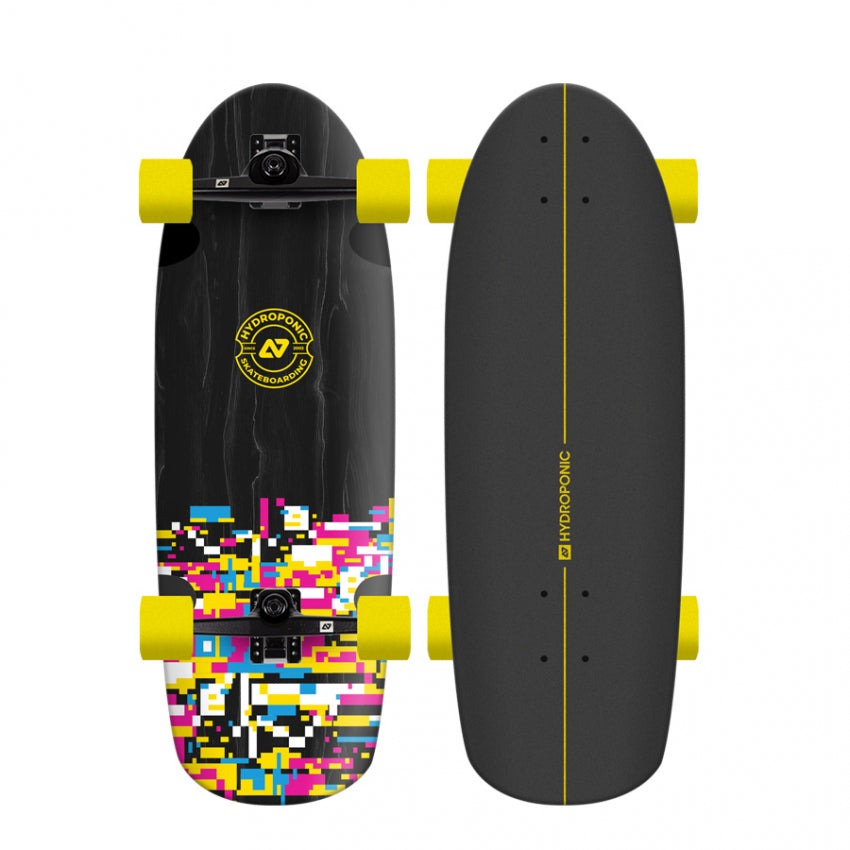 Hydroponic Surf Complete Surfskate ROUNDED - 03 Glitch - Surfskates