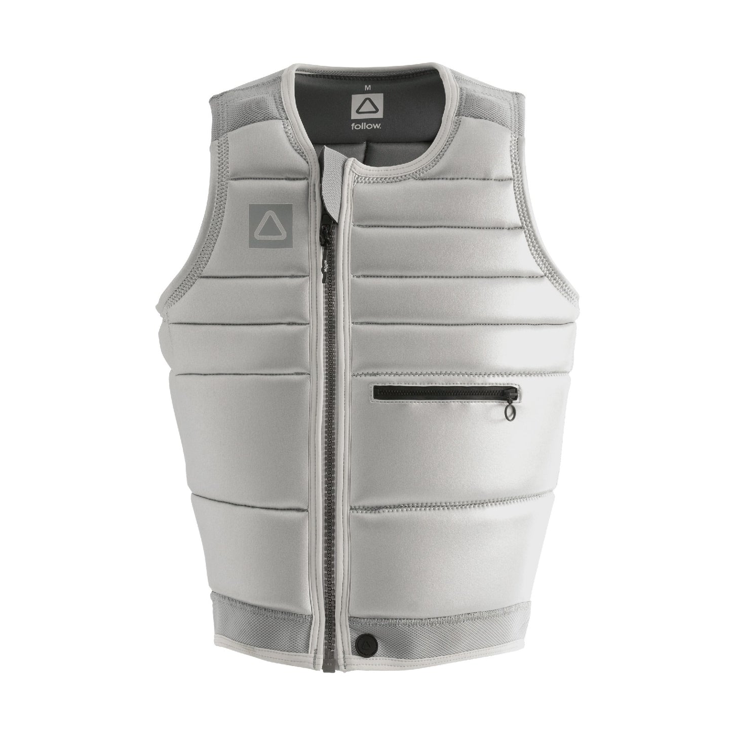Follow TBA LTD Impact Vest - Silver - Impact Wake Vests