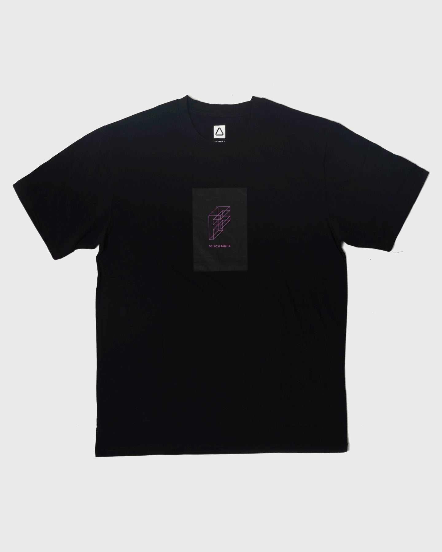 Follow F For Family Tee - Black - Tees