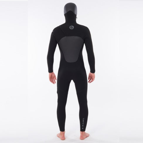 Rip Curl Flashbomb 6/4 Hooded Chest Zip Wetsuit - Wetsuit Wstyof (E6) - Hooded Fullsuits